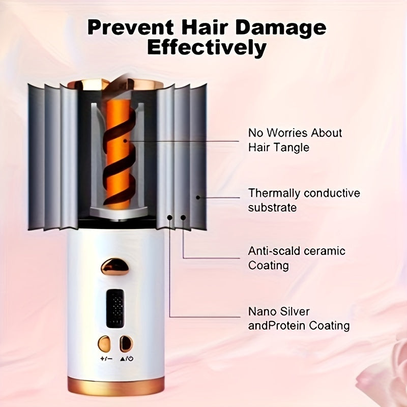 Smart Cordless Hair Curler