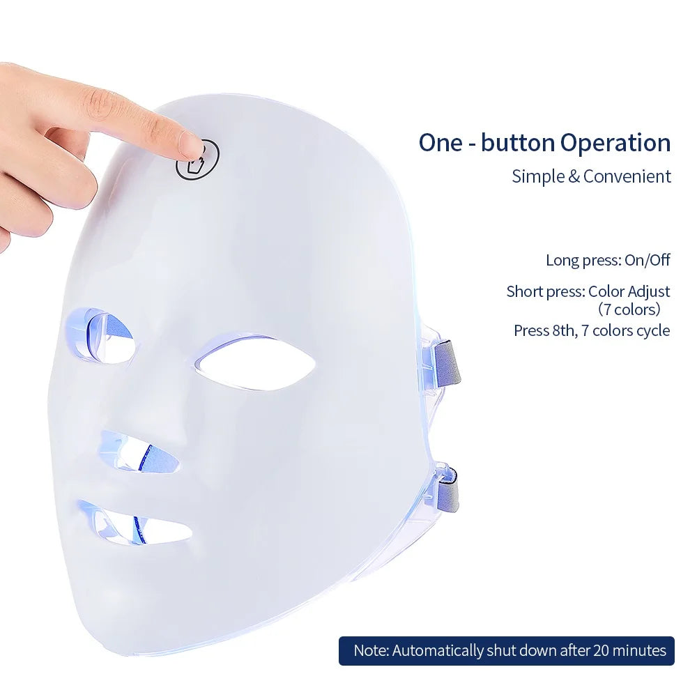 Skin Brightening LED Photon Mask