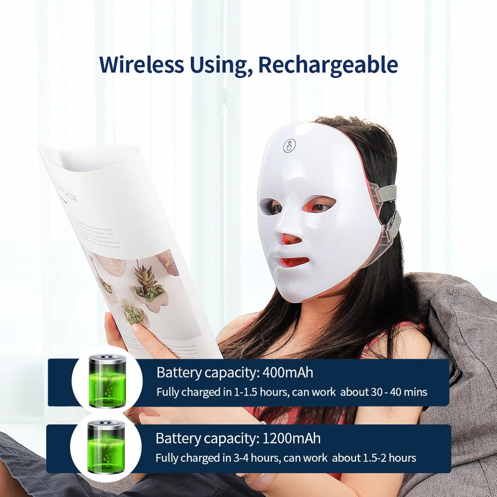 Skin Brightening LED Photon Mask